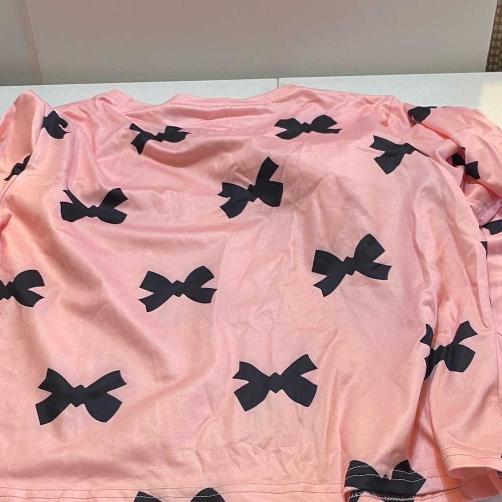 Pink Bow women’s  Pajamas - Picture 7 of 7